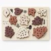 Count To 10 Leaves Wooden Tray Puzzle -LITTLE Baby Gear little wee gallery count to 10 leaves wooden tray puzzle 40580009328932