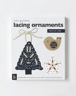 Festive Fun Lacing Ornaments