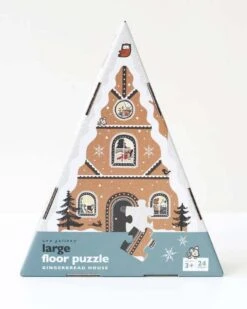 Gingerbread House Floor Puzzle