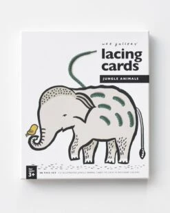 Jungle Animals Lacing Cards
