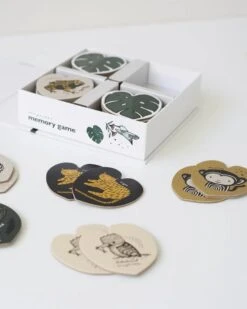 Jungle Memory Game -LITTLE Baby Gear little wee gallery jungle memory game 40580032233764