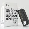 Woodland Alphabet Cards -LITTLE Baby Gear little wee gallery woodland alphabet cards 15693751386154